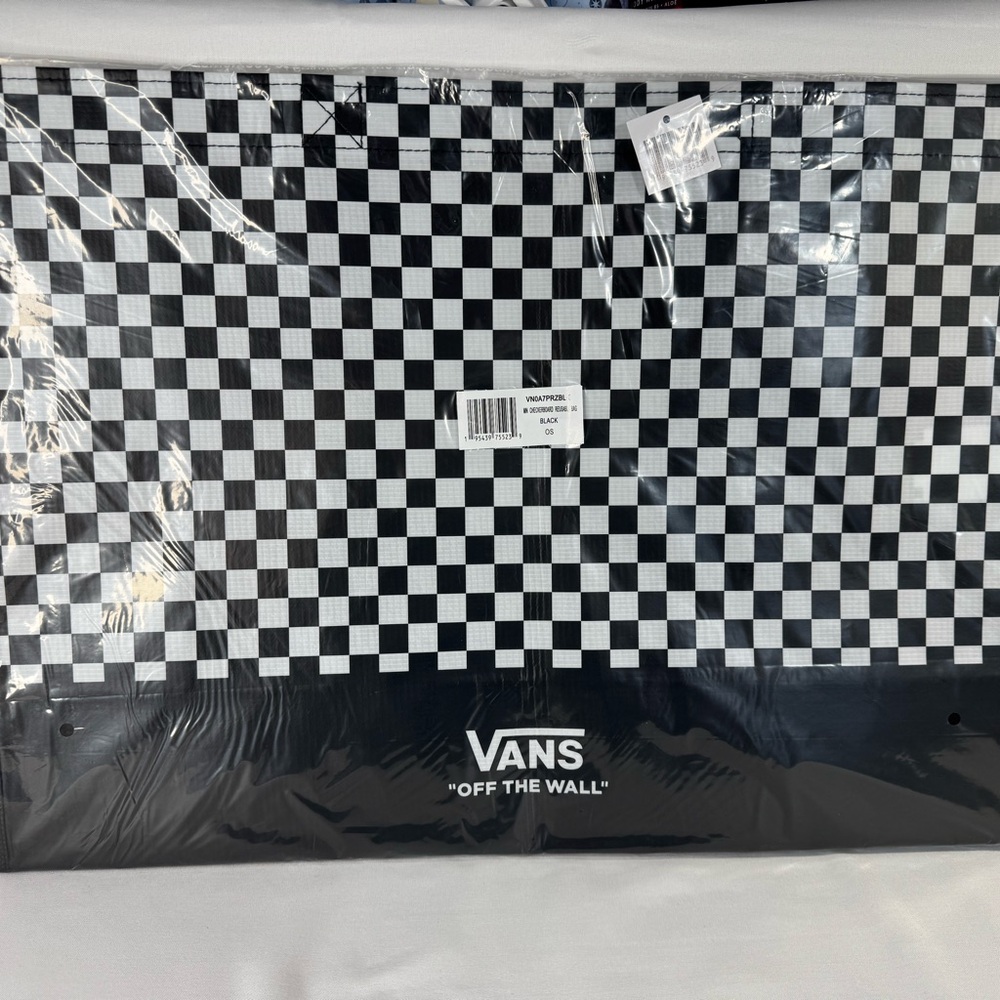 Vans Checkered Black and White Reusable Tote bag - Picture 2 of 2